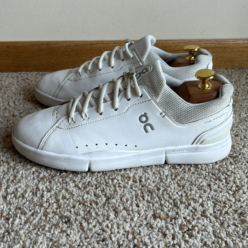 On Running Men’s The Roger Advantage White Sneakers Tennis Shoe Men’s US 8 Eu 41 - Picture 7 of 11